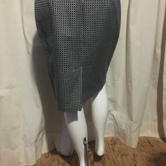 Ann Taylor Petites 10 Black White - Picture 3 of 6